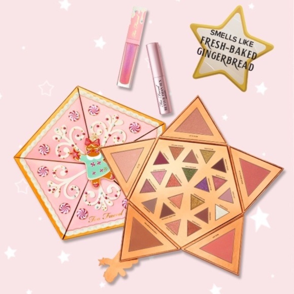 Too faced Christmas star pallet include everything